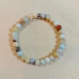 Bracelet en perles d'Amazonite 6 mm